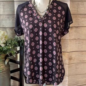 Purple blouse Pleione (Nordstrom)